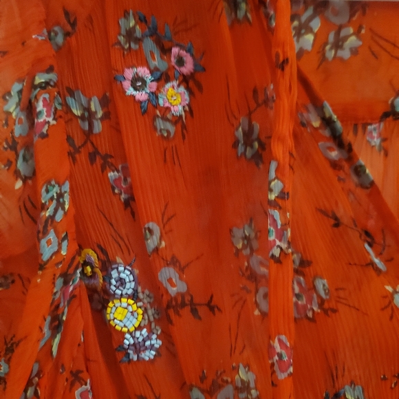 Free People Floral Embroidered Blouse - Picture 7 of 12